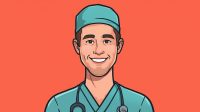 avatar of mature surgeon colourful and cartoon like (1)